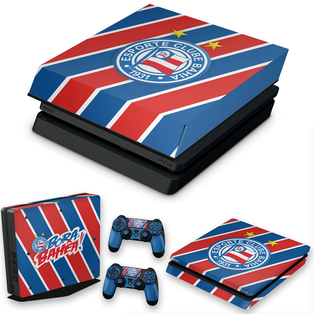KIT Capa Anti Poeira e Skin Anti-Rage PS4 Slim - Bahia B