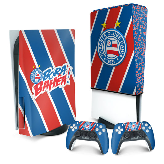 KIT PS5 Fat Skin Anti-Rage e Capa Anti Poeira Vertical - Bahia B