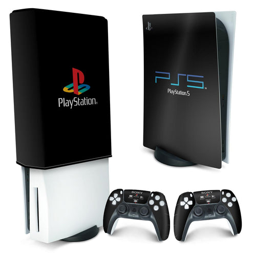 KIT Capa Anti Poeira e Skin Anti-Rage PS5 Fat Vertical - Sony Playstation 5