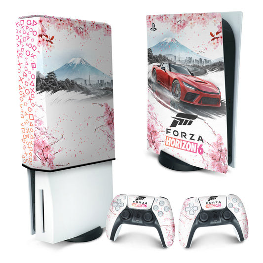 KIT PS5 Fat Skin Anti-Rage e Capa Anti Poeira Vertical - Modelo 206