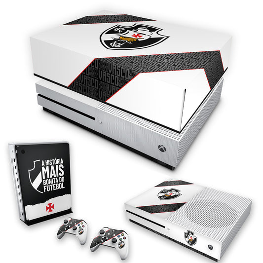 KIT Xbox One S Slim Skin Anti-Rage e Capa Anti Poeira - Vasco A