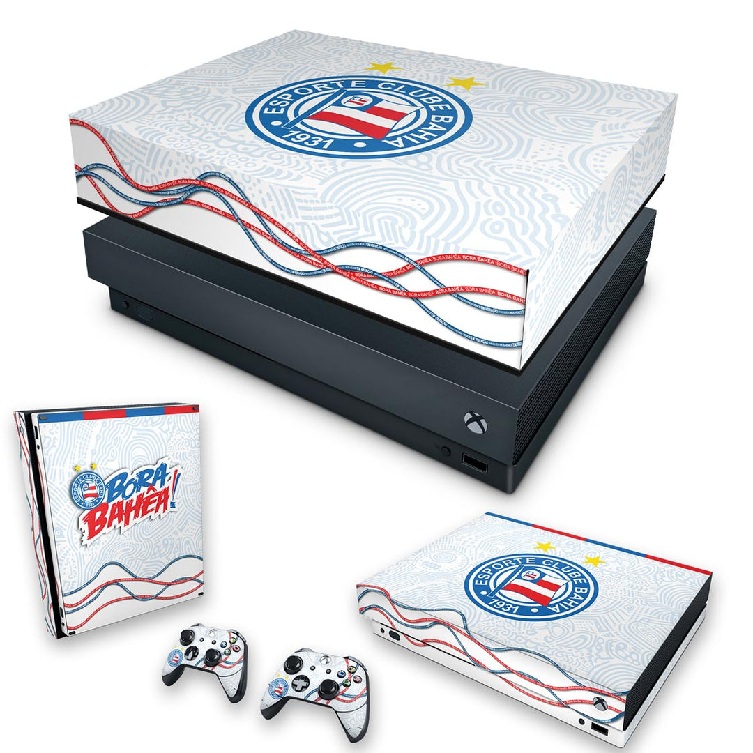 KIT Capa Anti Poeira e Skin Anti-Rage Xbox One X - Bahia A