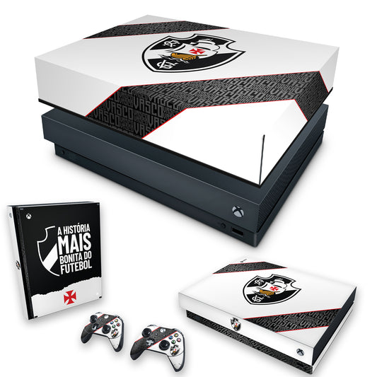 KIT Xbox One X Skin Anti-Rage e Capa Anti Poeira - Vasco A