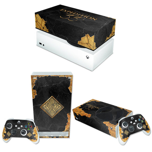 KIT Xbox Series S Skin Anti-Rage e Capa Anti Poeira Horizontal - Clair Obscur: Expedition 33