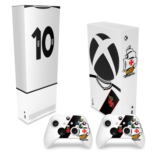 KIT Xbox Series S Capa Anti Poeira e Skin Anti-Rage Vertical - Vasco B