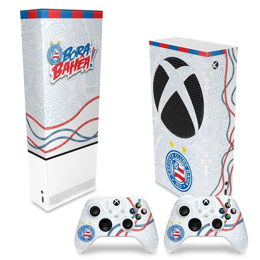 KIT Capa Anti Poeira e Skin Anti-Rage Xbox Series S Vertical - Bahia A