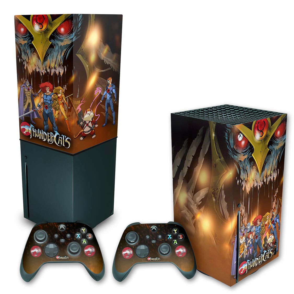 KIT Xbox Series X Skin Anti-Rage e Capa Anti Poeira Vertical - Thundercats