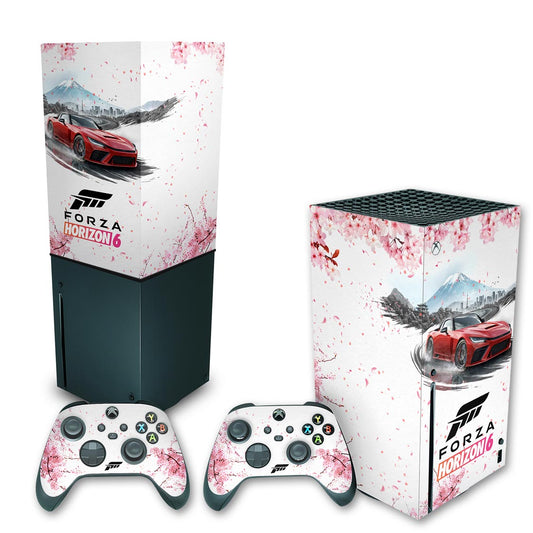 KIT Xbox Series X Skin Anti-Rage e Capa Anti Poeira Vertical - Modelo 206