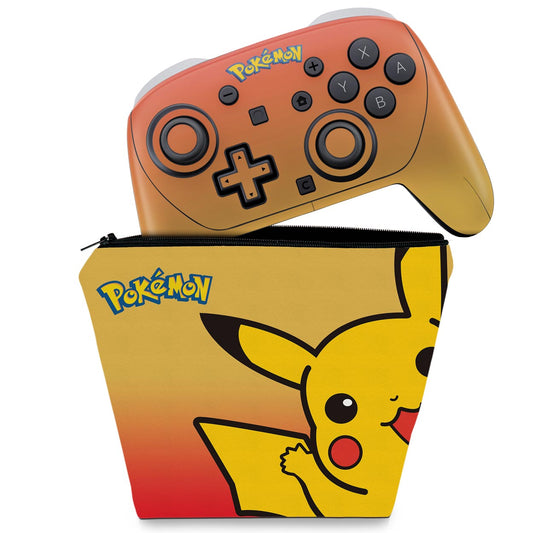 KIT Capa Case e Skin Anti-Rage Nintendo Switch 2 Pro Controle - Modelo 003