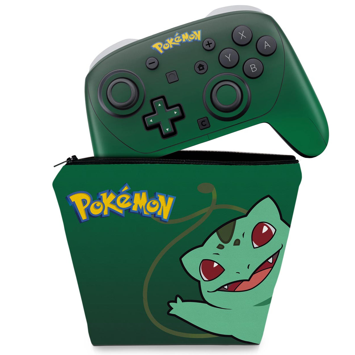KIT Capa Case e Skin Anti-Rage Nintendo Switch 2 Pro Controle - Modelo 004