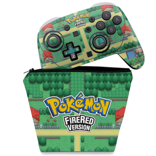 KIT Capa Case e Skin Anti-Rage Nintendo Switch 2 Pro Controle - Modelo 022