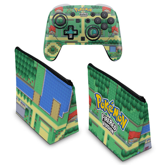 KIT Capa Case e Skin Anti-Rage Nintendo Switch 2 Pro Controle - Modelo 022 - Pop Arte Skins - foto 2