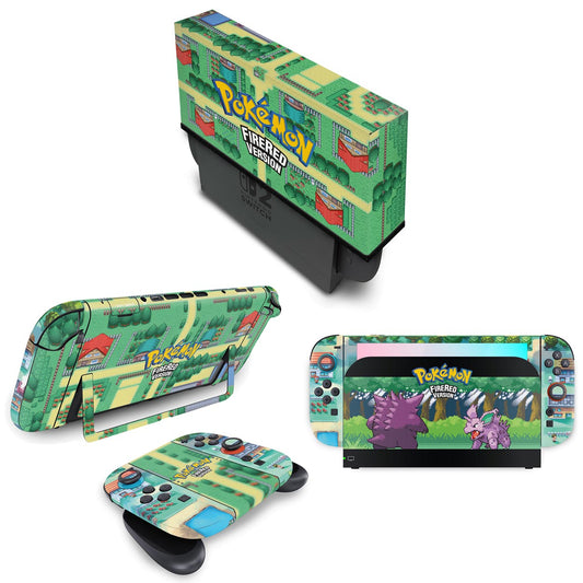 KIT Nintendo Switch 2 Skin Anti-Rage e Capa Anti Poeira - Modelo 022
