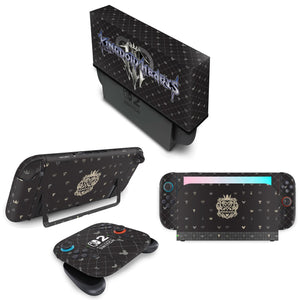 KIT Capa Anti Poeira e Skin Anti-Rage Nintendo Switch 2 - Kingdom Hearts 3