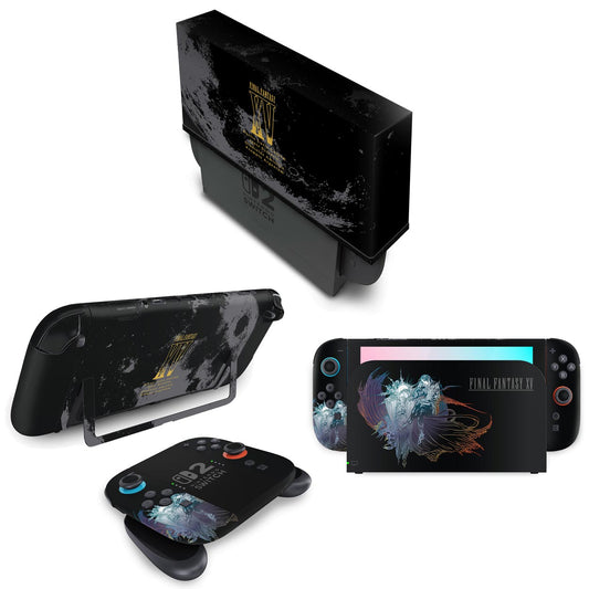 KIT Capa Anti Poeira e Skin Anti-Rage Nintendo Switch 2 - Final Fantasy Xv