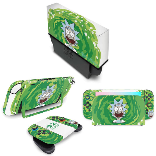 KIT Nintendo Switch 2 Skin Anti-Rage e Capa Anti Poeira - Modelo 050