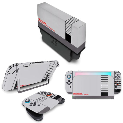 KIT Capa Anti Poeira e Skin Anti-Rage Nintendo Switch 2 - Nintendinho Nes