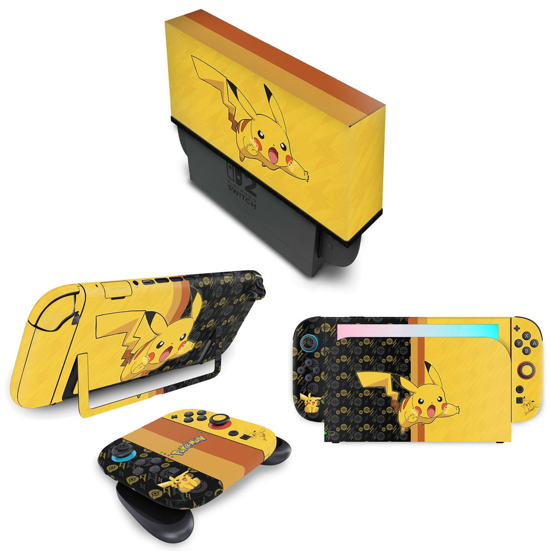 KIT Capa Anti Poeira e Skin Anti-Rage Nintendo Switch 2 - Modelo 060