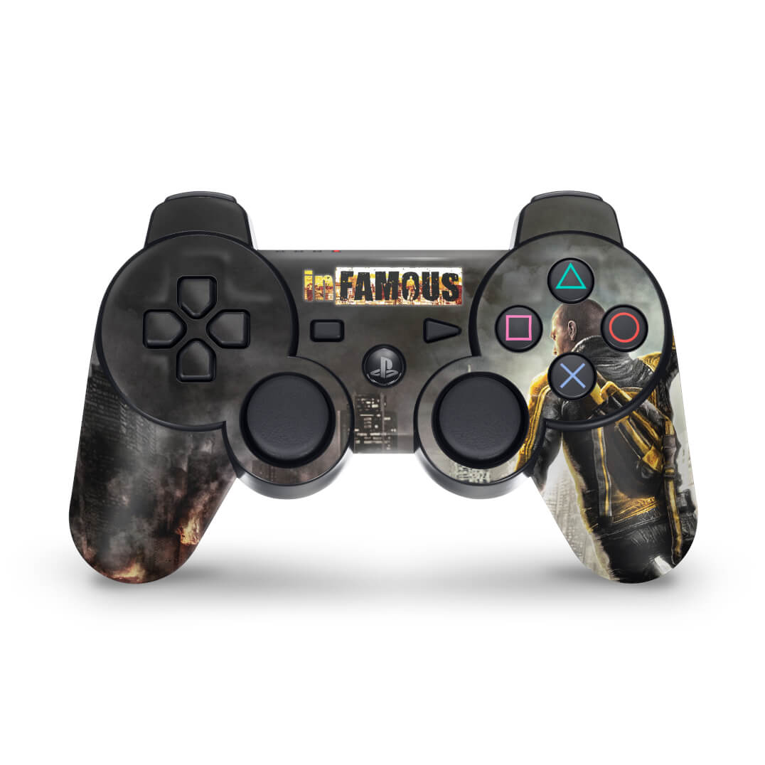 PS3 Controle Skin Anti-Rage - Infamous 2