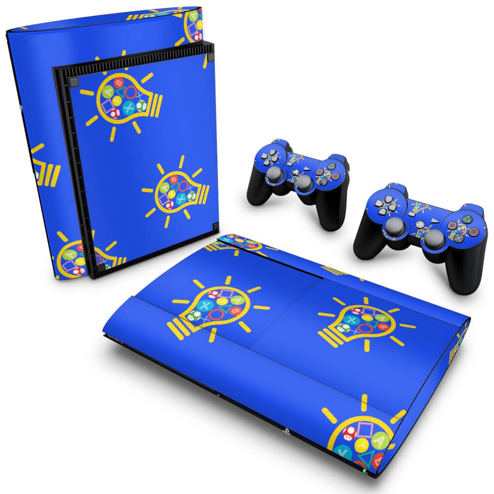 Skin Anti-Rage PS3 Super Slim Anti-Rage - Personalizada