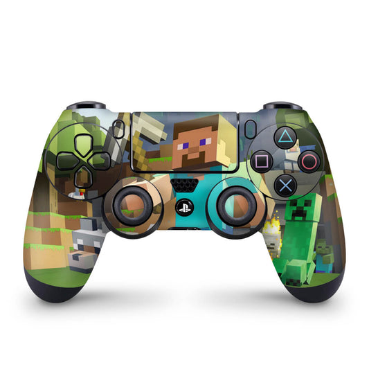 Skin Anti-Rage PS4 Controle - Minecraft