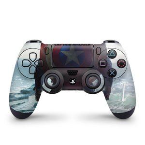 Skin Anti-Rage PS4 Controle - Capitao America - Pop Arte Skins
