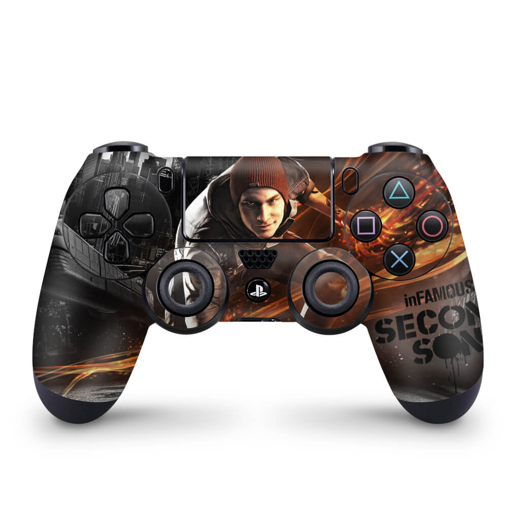 Skin Anti-Rage PS4 Controle - Infamous