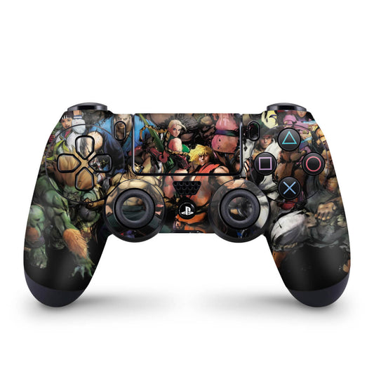 Skin Anti-Rage PS4 Controle - Street Fighter