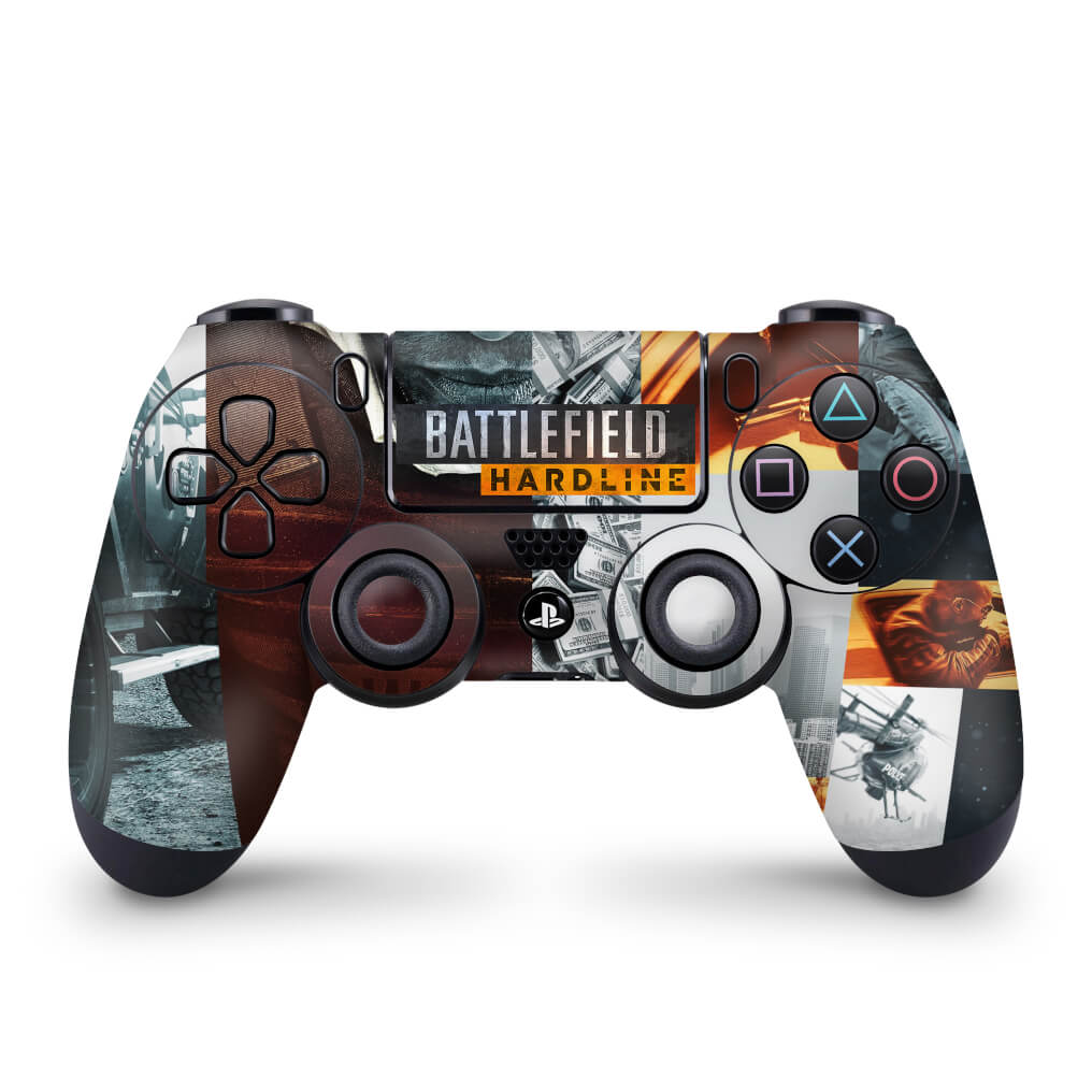 Skin Anti-Rage PS4 Controle - Battlefield Hardline