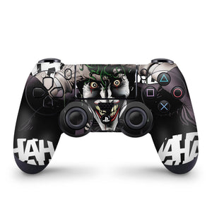 Skin Anti-Rage PS4 Controle - Joker Coringa Batman - Pop Arte Skins