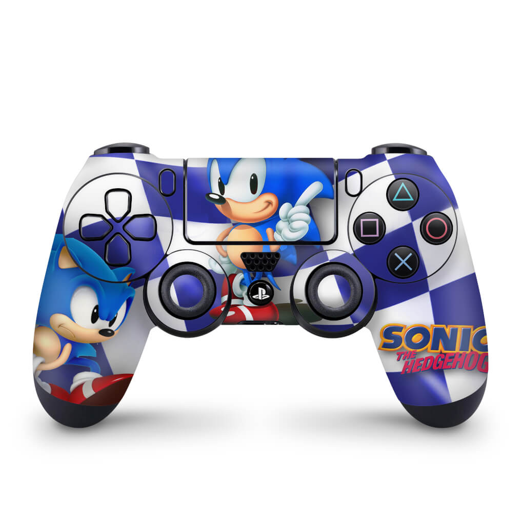 Skin Anti-Rage PS4 Controle - Sonic The Hedgehog