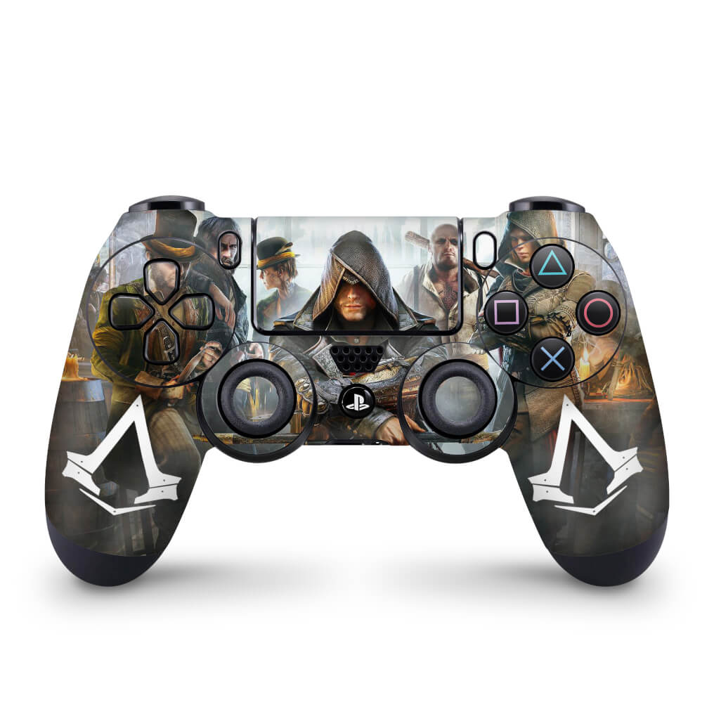 Skin Anti-Rage PS4 Controle - Assassins Creed Syndicate - Pop Arte Skins
