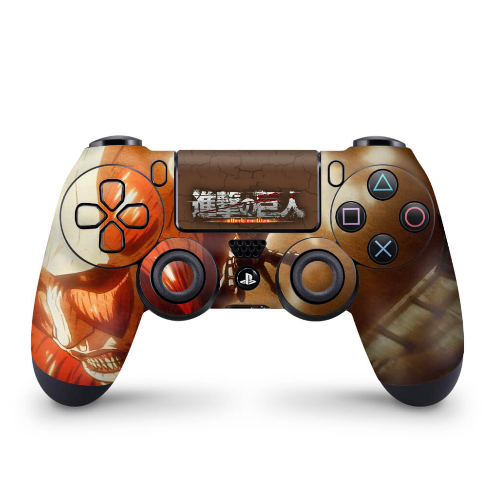 Skin Anti-Rage PS4 Controle - Attack On Titan - shingeki no kyojin #B
