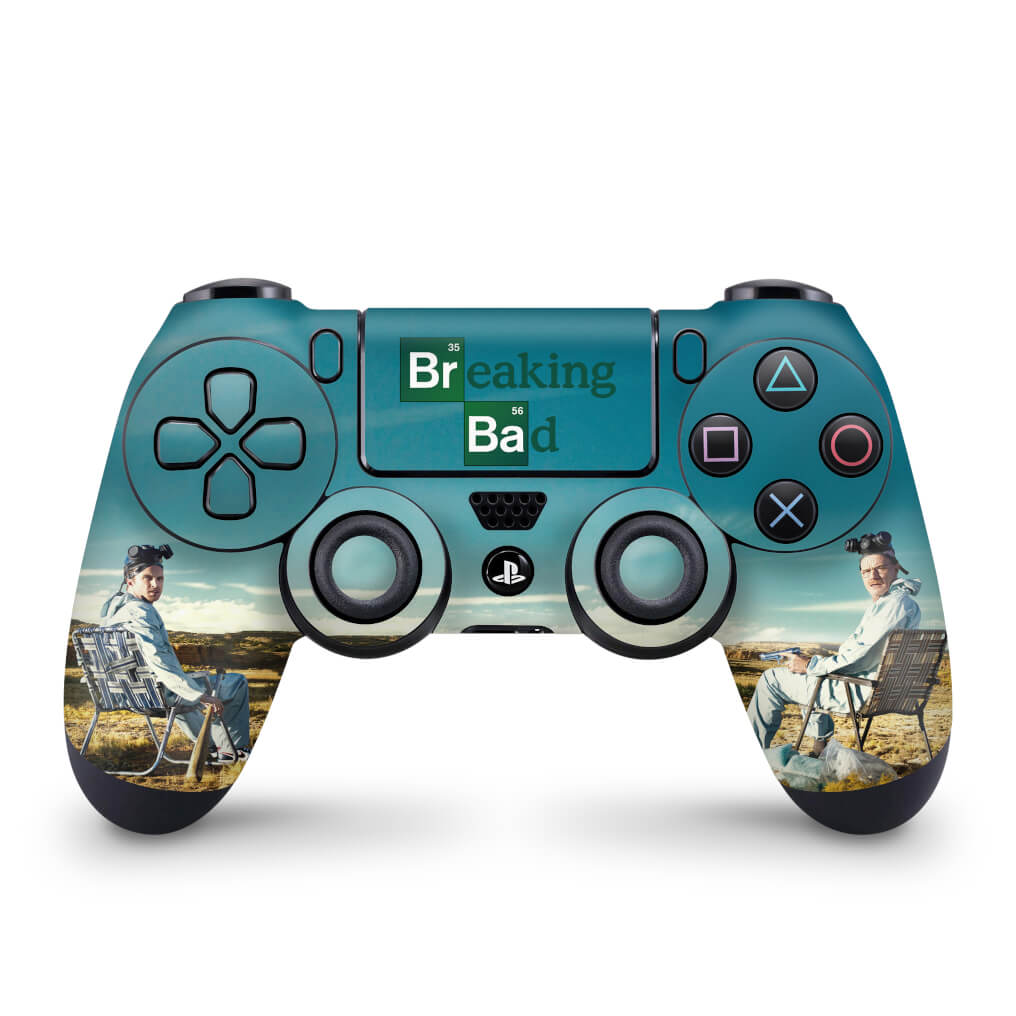 Skin Anti-Rage PS4 Controle - Breaking Bad
