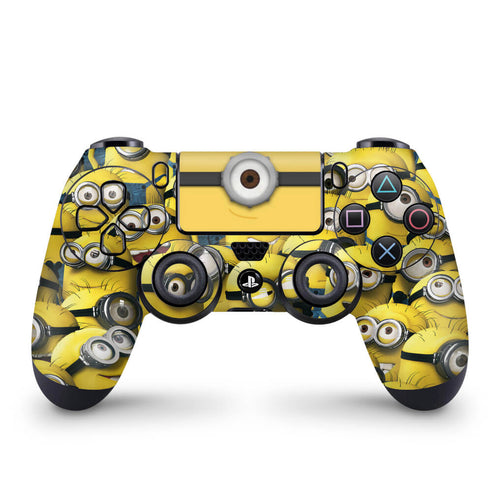 Skin Anti-Rage PS4 Controle - Minions