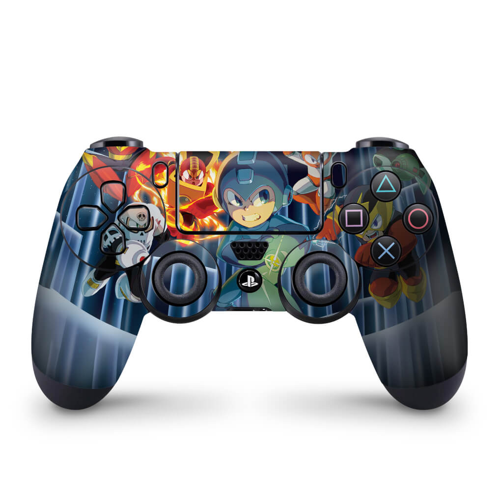 Skin Anti-Rage PS4 Controle - Megaman Legacy Collection