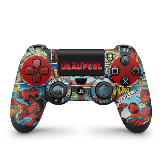 Skin Anti-Rage PS4 Controle - Deadpool
