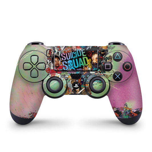 Skin Anti-Rage PS4 Controle - Esquadrão Suicida #A