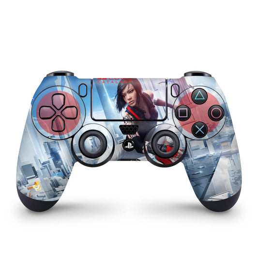 Skin Anti-Rage PS4 Controle - Mirror's Edge Catalyst