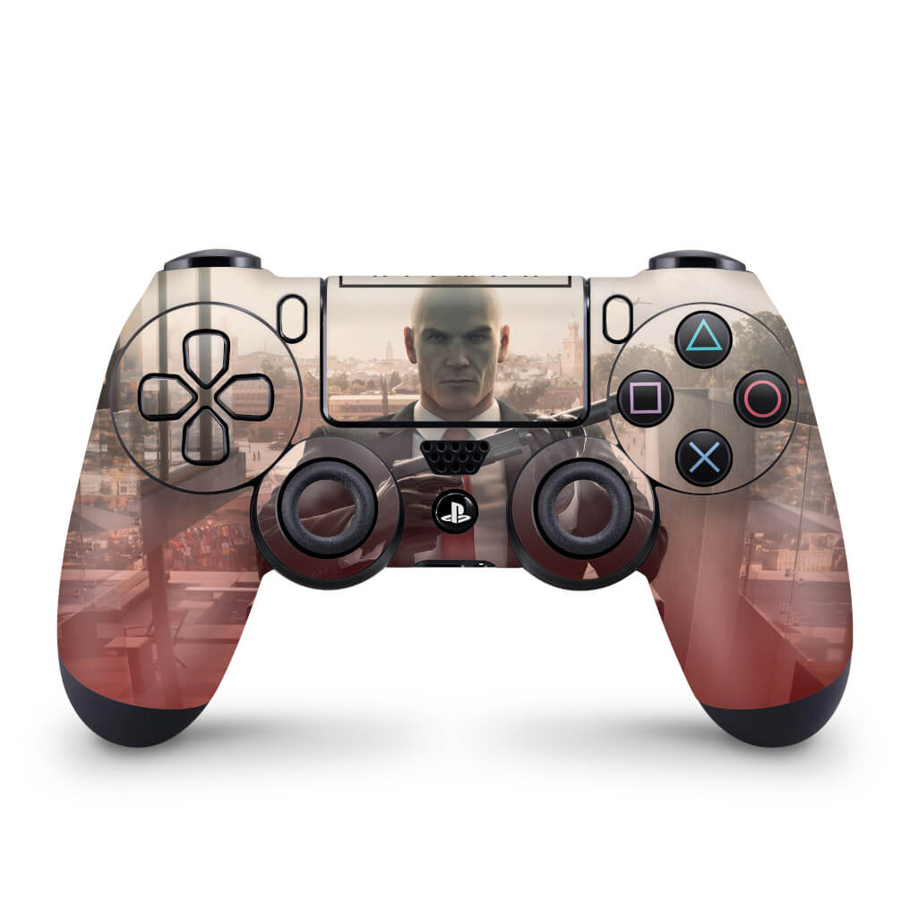 Skin Anti-Rage PS4 Controle - Hitman 2016