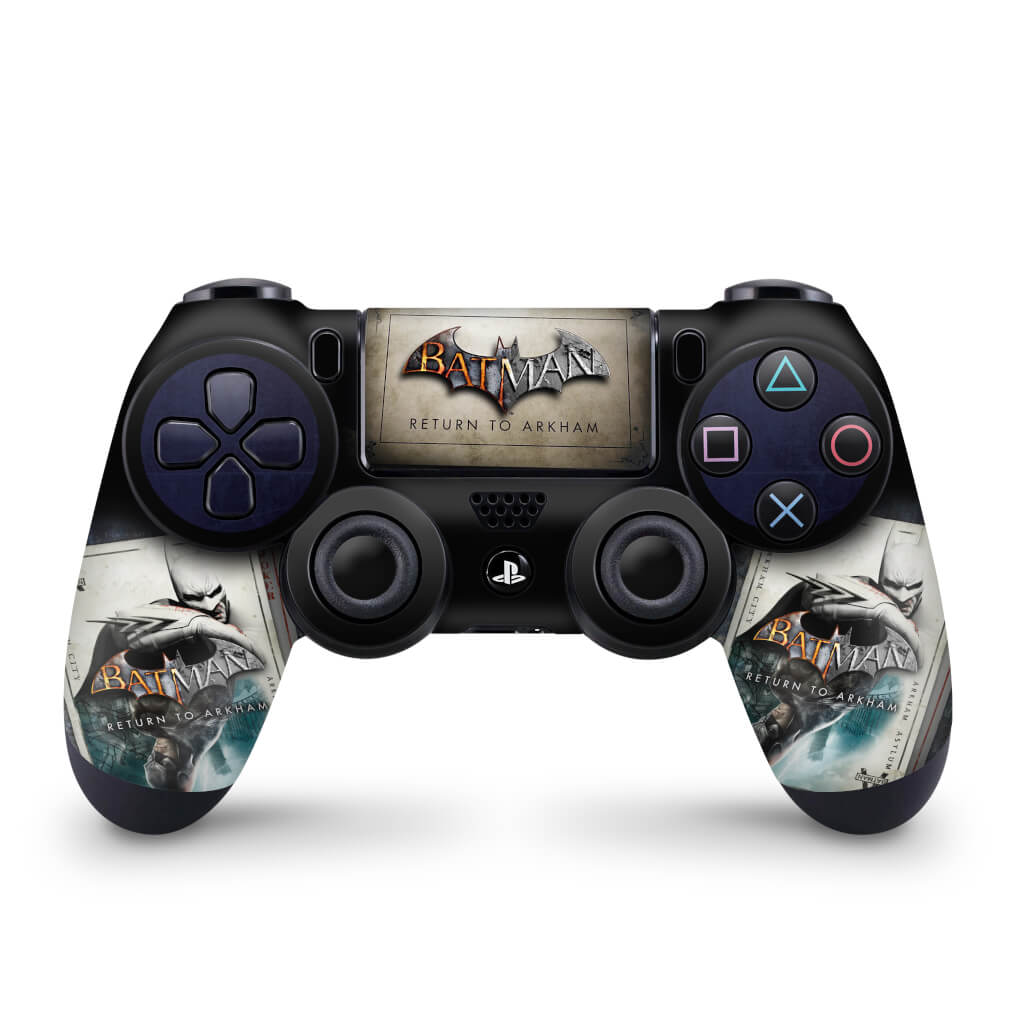 Skin Anti-Rage PS4 Controle - Batman Return to Arkham