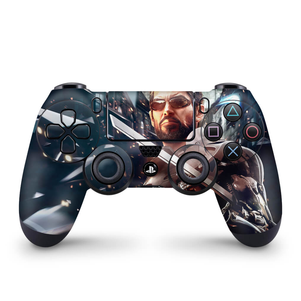 Skin Anti-Rage PS4 Controle - Deus Ex: Mankind Divided - Pop Arte Skins