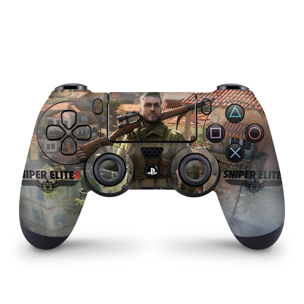 Skin Anti-Rage PS4 Controle - Sniper Elite 4 - Pop Arte Skins