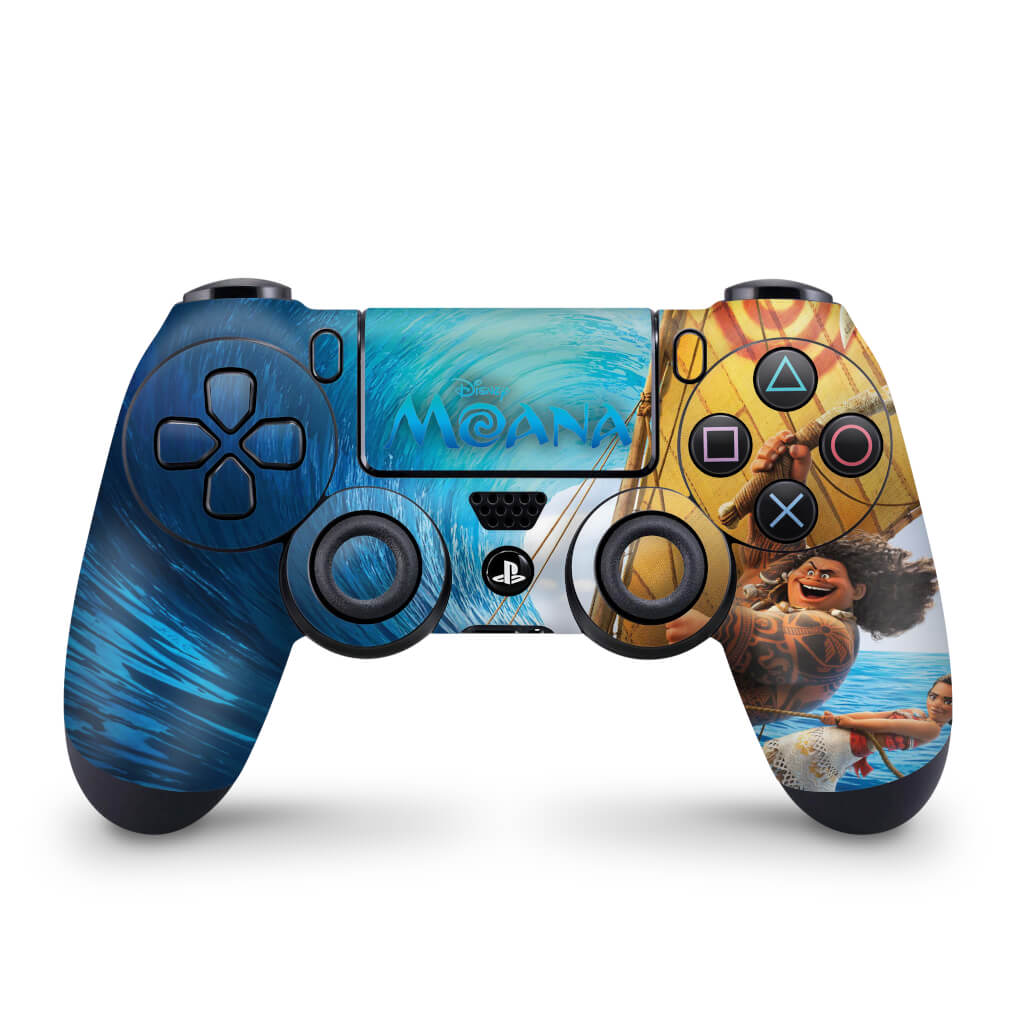 Skin Anti-Rage PS4 Controle - Moana - Pop Arte Skins