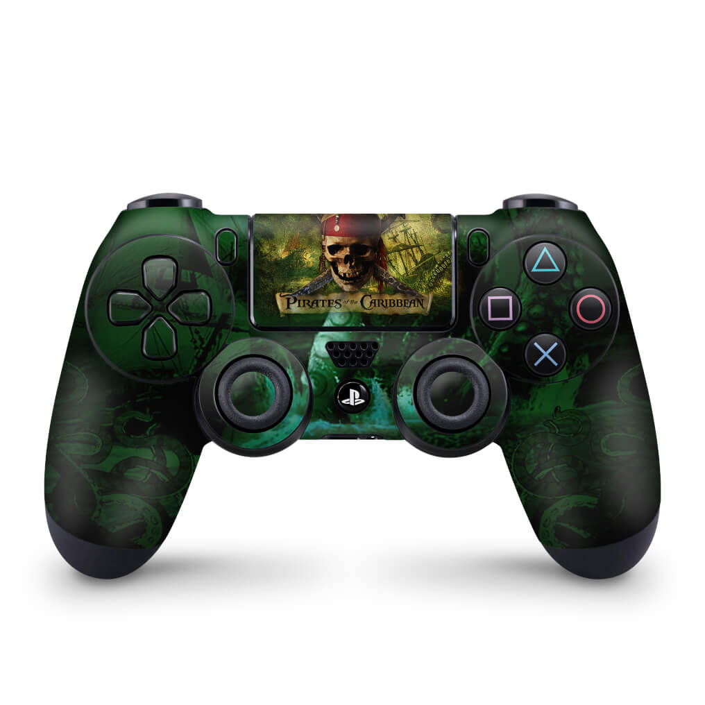 Skin Anti-Rage PS4 Controle - Piratas do Caribe