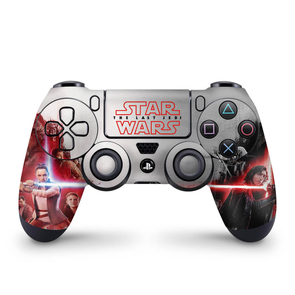 Skin Anti-Rage PS4 Controle - Star Wars The Last Jedi - Pop Arte Skins