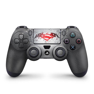 Skin Anti-Rage PS4 Controle - Batman vs Superman Logo - Pop Arte Skins