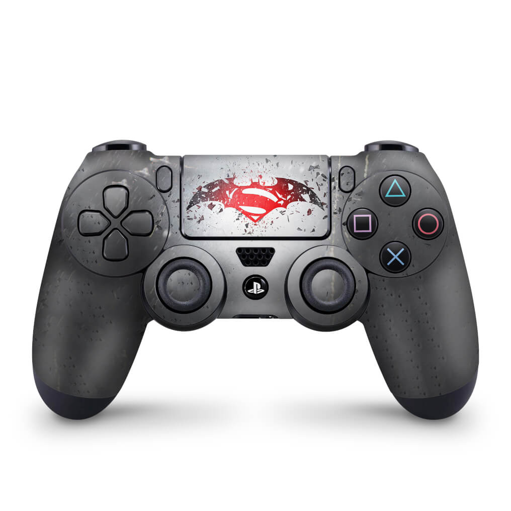Skin Anti-Rage PS4 Controle - Batman vs Superman Logo