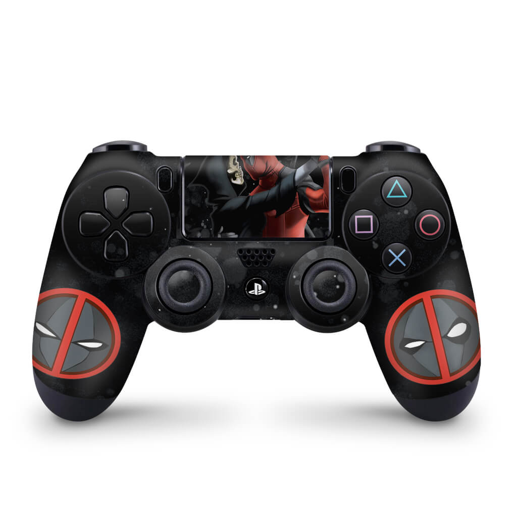 Skin Anti-Rage PS4 Controle - Deadpool 2