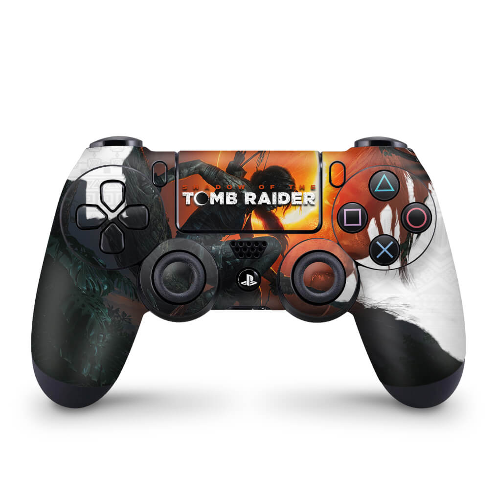 Skin Anti-Rage PS4 Controle - Shadow Of The Tomb Raider